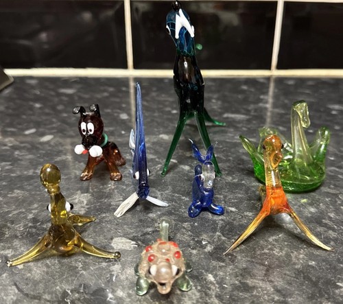 Job lot vintage hand blown - hand,