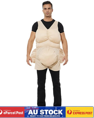 Ey289 fat suit funny chest - suit,
