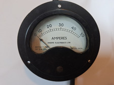 Vintage Ammeter - Moving Iron