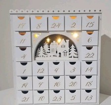 Wooden advent calendar light - wooden,