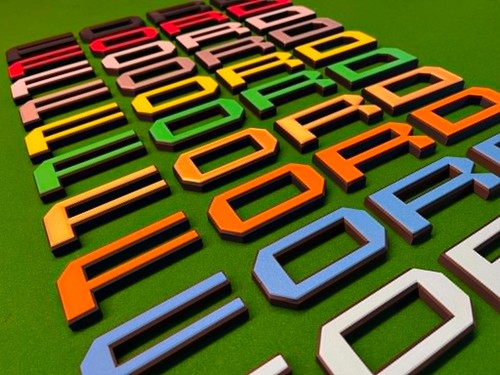 Ford letters custom grill - ford,