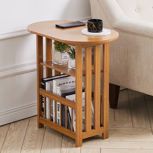 Folding side end table - end,