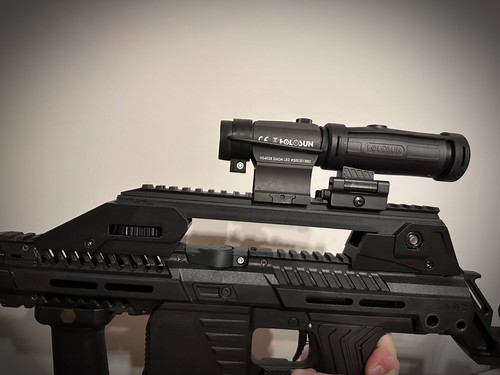 G36 picatinny adjustable riser - picatinny,