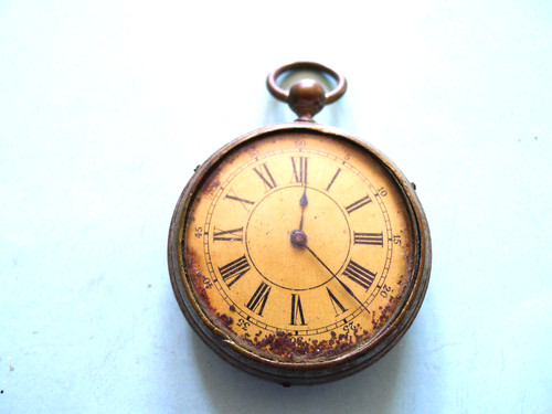 Rare mid 1800s steel cased - 1800s,