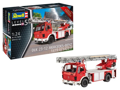 Assembly model kit fire engine