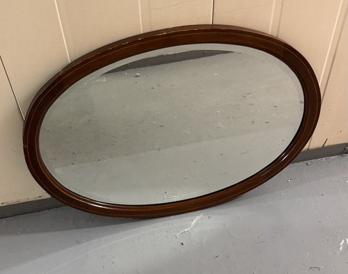 Mid century teak mirror - century,