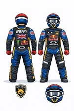 Britains Speedway Bike & Rider