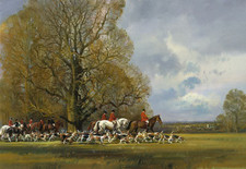 Frank Wootton " Huntsmen and