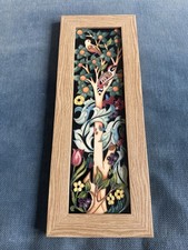 Framed Moorcroft Tree Plaque 
