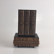 Vintage Faux Wood Book Pop-Up