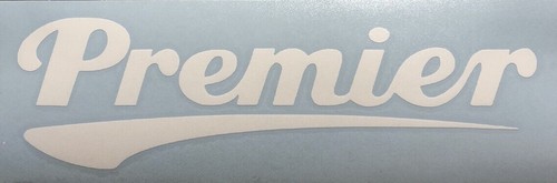 Premier drum head - head, white