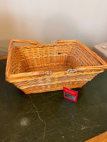 Wicker basket with handle - wicker,