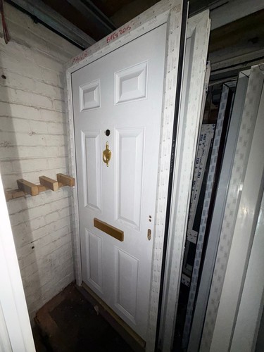 New composite front door white - composite,