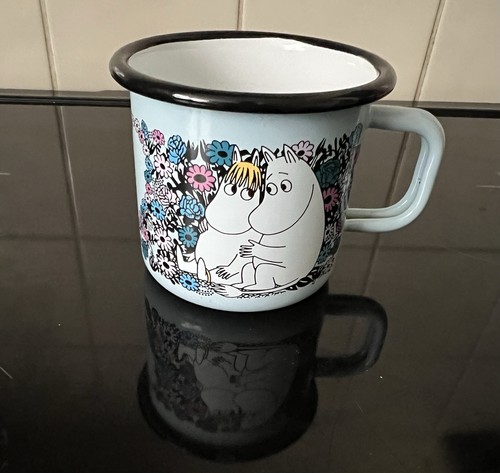 Moomin metal cup - cup., blue