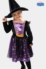 Peppa Pig Witch Costume Girls