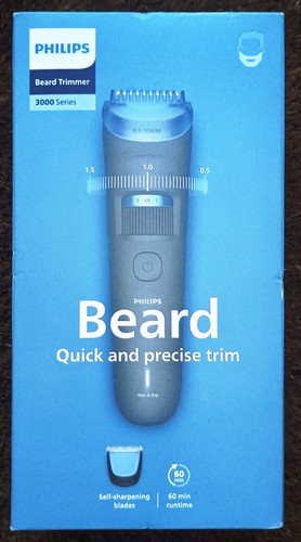 Bnib philips bt3617 - bnib, beard