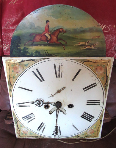Long case clock - long,