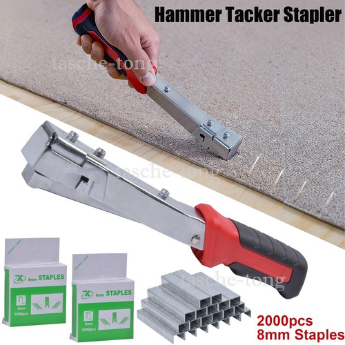 Heavy duty hammer tacker - duty,