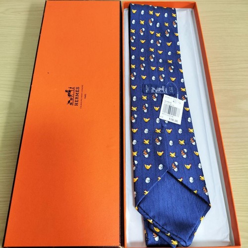 Brand new hermes tie with - new,
