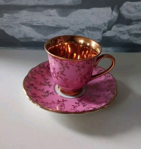 Vintage czechoslovakia pink - pink, &
