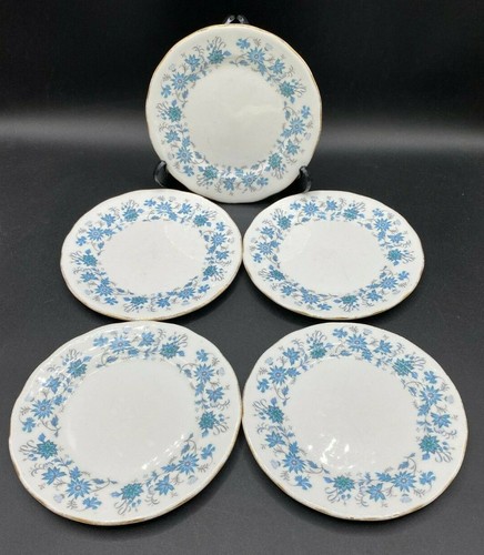 Side cake plates colclough - side,