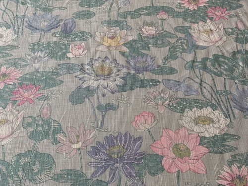 Laura ashley waterlilies - waterlilies, pale