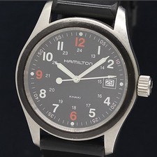 [NEAR MINT] HAMILTON KHAKI FIELD H684210 SWAT Limited Quartz Men's Watch JAPAN