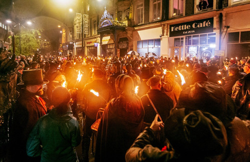 Hand held processional - held, wax
