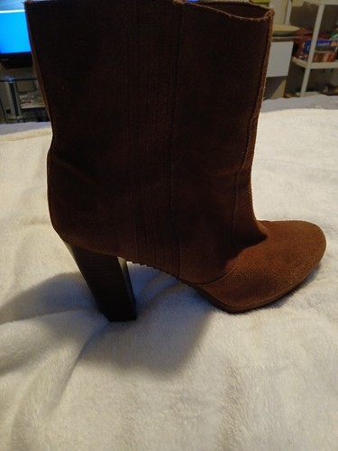 Kurt geiger womans brown suede - kurt,