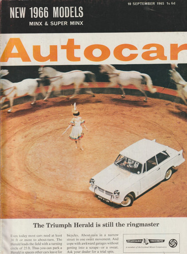Rautocar magazine sept - sept, 1965