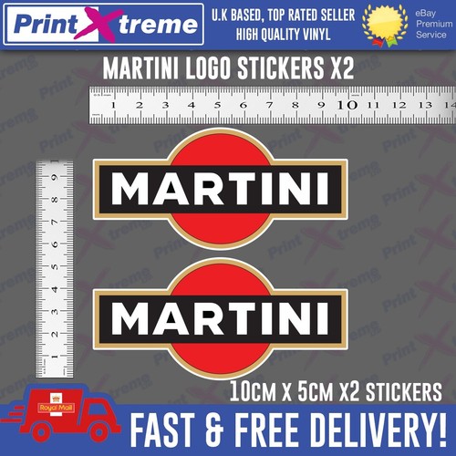 Martini racing sticker - martini,