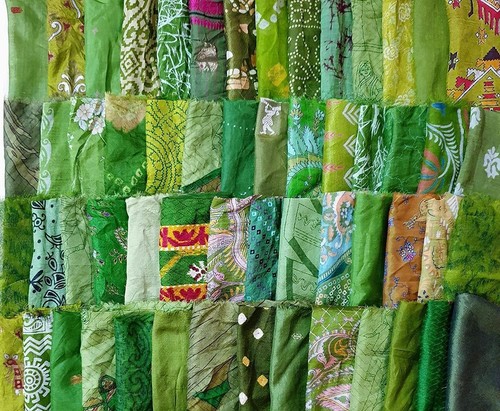 Ind vintage sari - vintage,