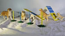 Schleich dog agility set with