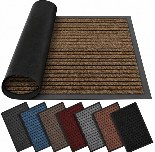 Non slip rubber back - back, mat