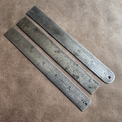 Vintage metal steel - vintage, 6"