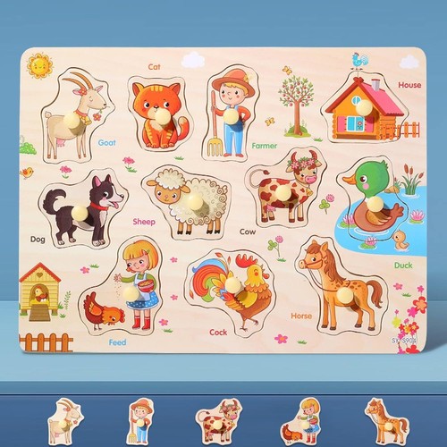 Wooden jigsaw puzzles for - jigsaw, kids