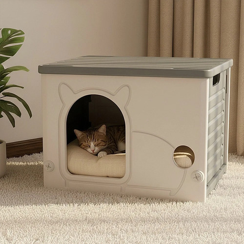 Pet dog kennel plastic cage - dog,