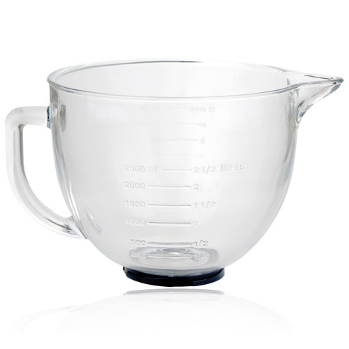 Glass mixing bowl - mixing, jug