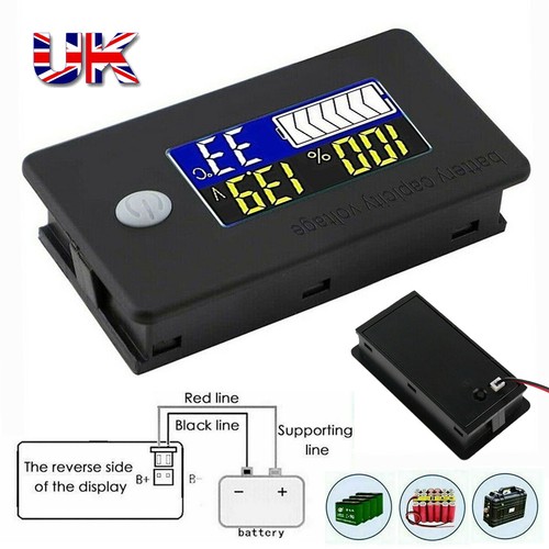 Lcd digital 12v - 12v, charge