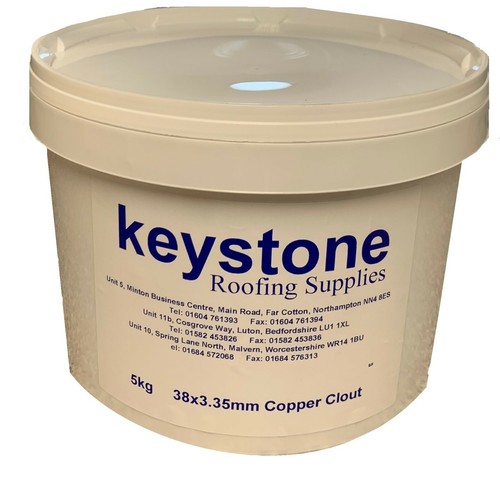 5kg tub 30mm 35mm copper - 30mm, 3.35mm