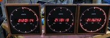Evertz 1275a  digital clock with timecode and manual start. (23cm)
