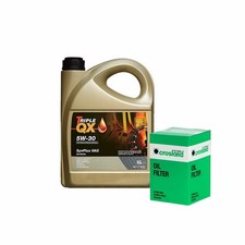 Crosland Oil Filter Engine Oil Service Kit 5W30 5L Triple QX TQX VAG 504 507