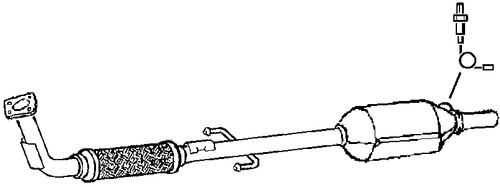 Approved front pipe - front,