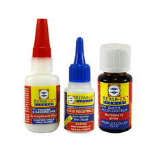 Repar-ex glue with activator / accelerator for top quality collages.