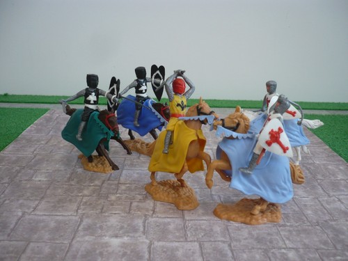 Timpo mounted crusaders 3 - timpo,