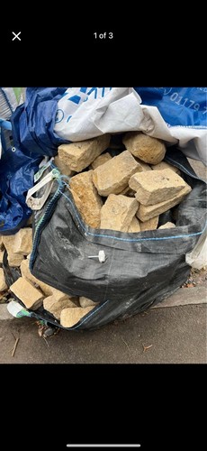 Cotswold cottage walling stone - walling,
