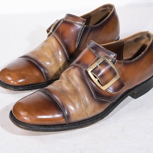Vintage monk strap dress - vintage, shoes