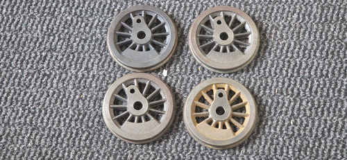 Live steam gauge wheels - 3,