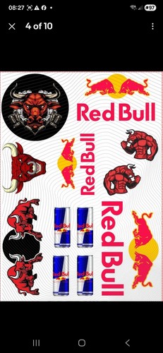 Redbull stickers - redbull,