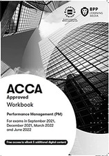 ACCA Performance Management: Workbook - BPP Learning Media